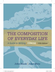 The Composition of Everyday Life, Concise  5th Edition by John Mauk ebook