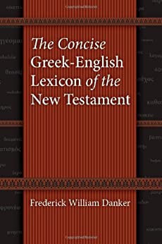 The Concise Greek-English Lexicon of the New Testament ebook