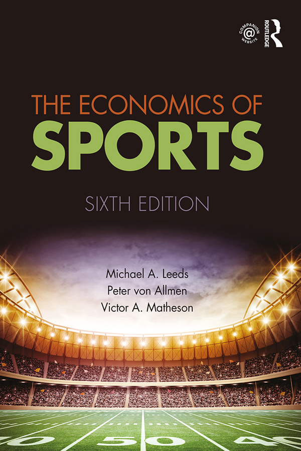 The Economics of Sports ebook