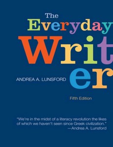 The Everyday Writer 5th edition by Andrea Lunsford ebook