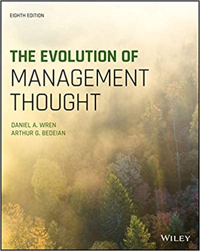 The Evolution of Management Thought, 8th Edition: Evolution of Mgmnt Thought ebook