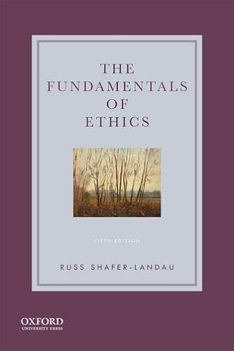 The Fundamentals of Ethics, 5th Edition ebook