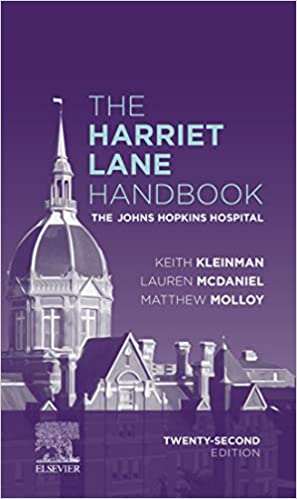 The Harriet Lane Handbook: The Johns Hopkins Hospital (Mobile Medicine) ebook