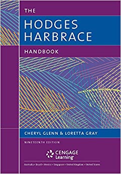 The Hodges Harbrace Handbook (with 2016 MLA Update Card) (The Harbrace Handbook Series) ebook