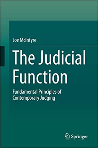The Judicial Function: Fundamental Principles of Contemporary Judging ebook