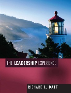 The Leadership Experience 6th By Richard L. Daft ebook