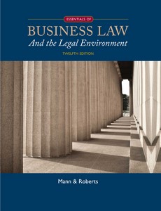 The Legal Environment of Business 12th Edition by Meiners Roger ebook