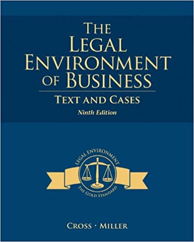 The Legal Environment of Business: Text and Cases ebook