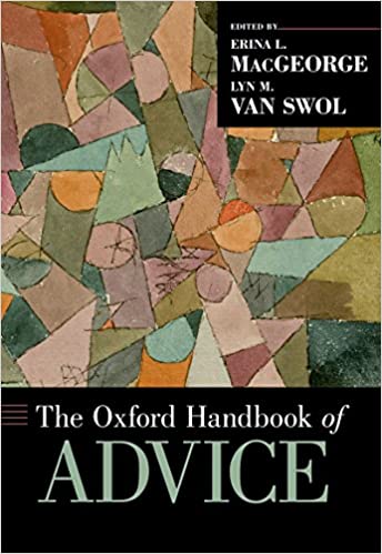 The Oxford Handbook of Advice (Oxford Handbooks) ebook