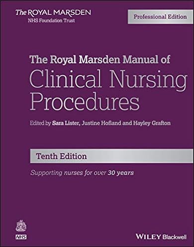 The Royal Marsden Manual of Clinical Nursing Procedures (Royal Marsden Manual Series), 10th Edition ebook