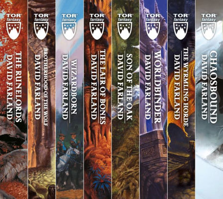 The Runelords Series: (The Runelords, Brotherhood of the Wolf, Wizardborn, The Lair of Bones, Sons of the Oak, Worldbinder, The Wyrmling Horde, Chaosbound) ebook