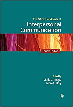 The SAGE Handbook of Interpersonal Communication ebook