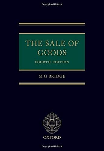 The Sale of Goods, 4th Edition ebook