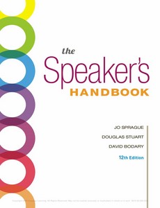 The Speaker?s Handbook, Spiral bound Version 12th Edition by Jo Sprague ebook