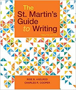 The St. Martin's Guide to Writing ebook