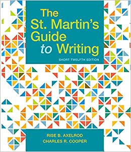 The St. Martin's Guide to Writing, Short Edition ebook