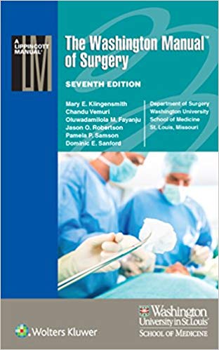The Washington Manual of Surgery (7th Edition) ? ebook