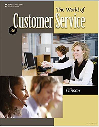 The World of Customer Service 3rd Edition by Pattie Gibson ebook