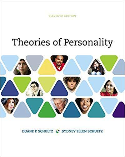 Theories of Personality 11th Edition by Duane P. Schultz ebook