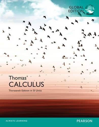 Thomas? Calculus 13th edition (SI Units) ebook