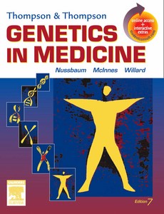 Thompson & Thompson Genetics in Medicine 7th Edition by Robert Nussbaum ebook