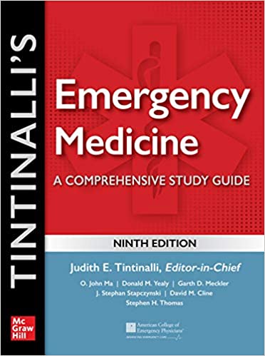 Tintinalli's Emergency Medicine: A Comprehensive Study Guide, 9th edition ebook