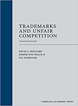 Trademarks and Unfair Competition, Twelfth Edition ebook