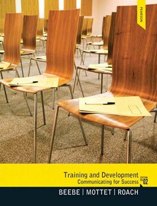 Training and Development Communicating for Success 2nd by Steven A. Beebe ebook