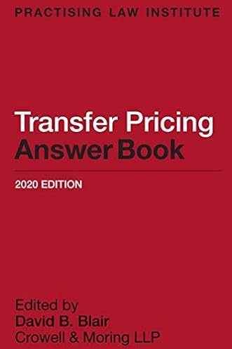 Transfer Pricing Answer Book, 2020th Edition ebook