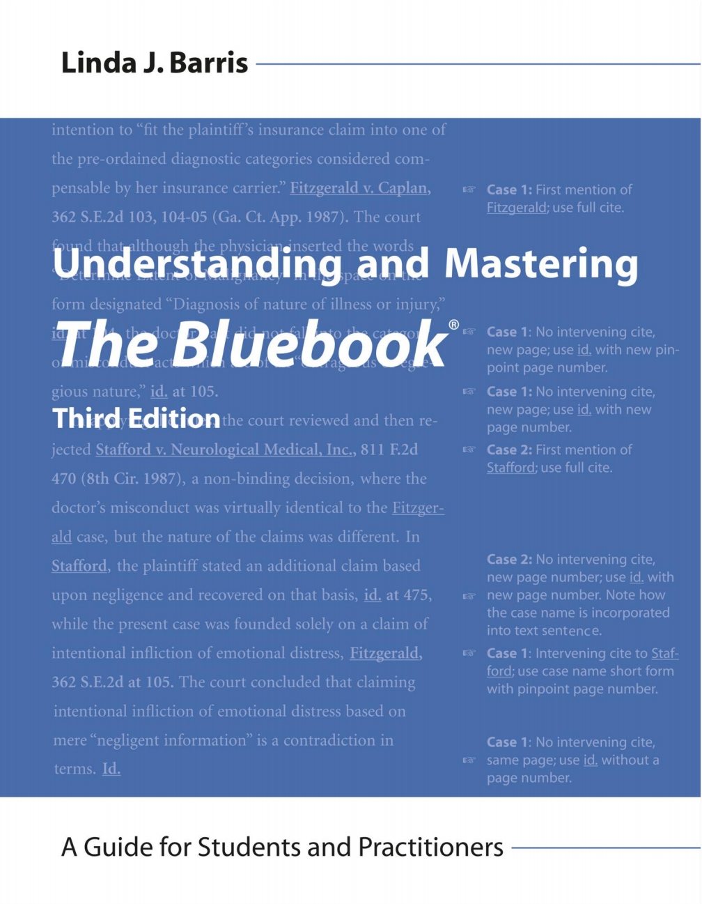 Understanding and Mastering The Bluebook: A Guide for Students and Practitioners ebook