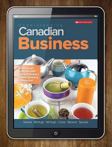 Understanding Canadian Business 9th Canadian Edition by William Nickels ebook