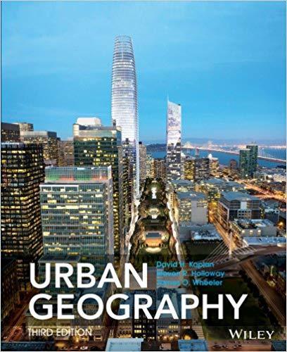 Urban Geography 3rd Edition by Dave H. Kaplan ebook