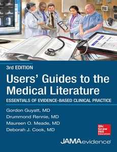 Users? Guides to the Medical Literature A Manual for Evidence-Based Clinical Practice 3rd by Gordon Guyatt ebook