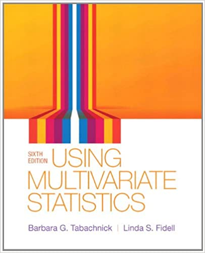 Using Multivariate Statistics (6th Edition) ebook