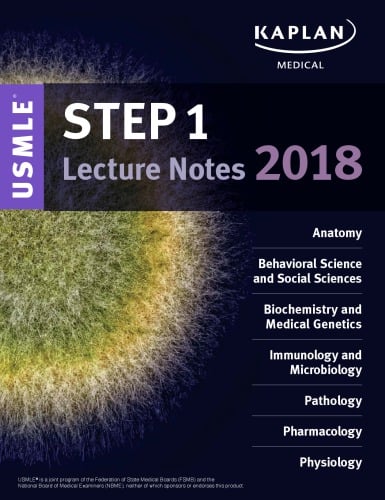 USMLE Step 1 Lecture Notes 2018: 7-Book Set (Kaplan Test Prep) 1st Edition ebook