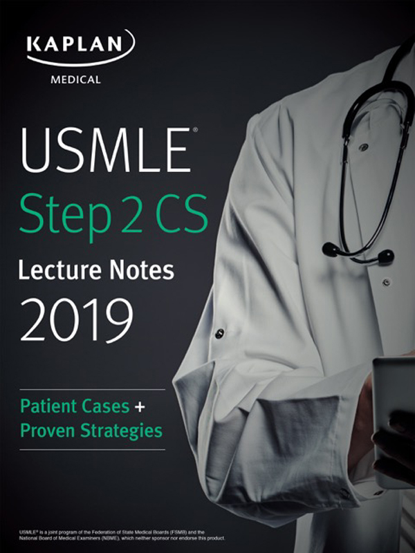 USMLE Step 2 CS Lecture Notes 2019 ebook