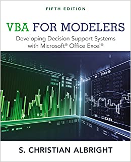 VBA for Modelers: Developing Decision Support Systems with Microsoft Office Excel ebook