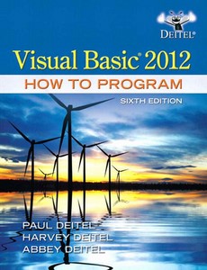 Visual Basic 2012 How to Program 6th Edition by Paul J. Deitel ebook