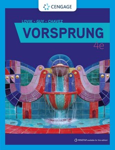 Vorsprung A Communicative Introduction to German Language and Culture 4th Edition by Thomas A. Lovik ebook