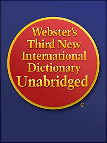 Webster's Third New International Dictionary Unabridged ebook