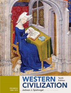 Western Civilization Volume B 1300-1815 10th Edition by Jackson J. Spielvogel ebook