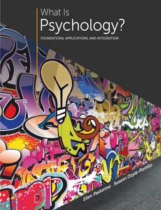 What is Psychology Foundations, Applications, and Integration 3rd Edition by Ellen E. Pastorino ebook