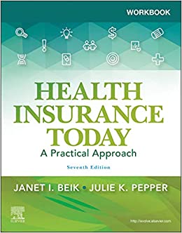 Workbook for Health Insurance Today: A Practical Approach ebook