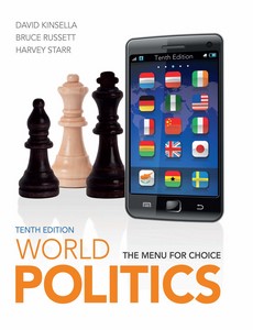 World Politics The Menu for Choice 10th edition By Kinsella ebook