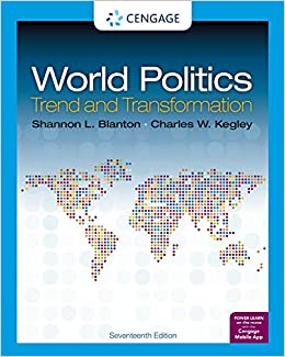 World Politics: Trend and Transformation (MindTap Course List) ebook