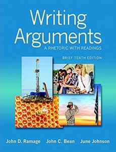 Writing Arguments A Rhetoric with Readings 10th Brief Edition by John D. Ramage ebook