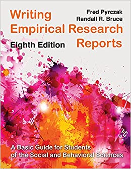 Writing Empirical Research Reports: A Basic Guide for Students of the Social and Behavioral Sciences ebook