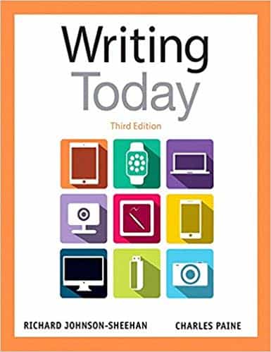 Writing Today (3rd Edition) ? 2016 MLA Update ? ebook